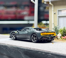 Load image into Gallery viewer, BBR 1:64 Gray 296 GTB Hard Top Racing Sports Model Diecast Metal Car New Collection