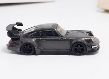 Load image into Gallery viewer, 1:64 Stock Black Carbon RWB 993 Classic Sports Model Diecast Metal Car New Collection