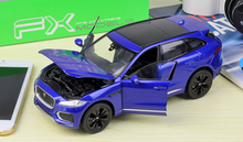 Load image into Gallery viewer, WELLY 1:24 F Pace City SUV Sports Model Diecast Metal Car Display