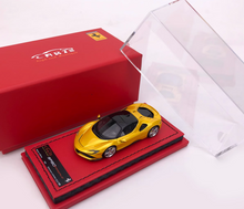 Load image into Gallery viewer, ART 1:64 Yellow SF90 Stradale Hard Top Sports Model Diecast Resin Car New