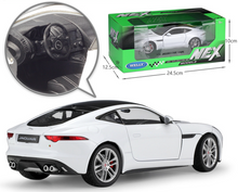 Load image into Gallery viewer, WELLY 1:24 F Type Coupe Racing Sports Model Diecast Metal Car Display