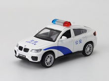 Load image into Gallery viewer, CCA 1:43 BMW X6 Hatchback Police Racing Sports Model Toy Diecast Metal Car BN
