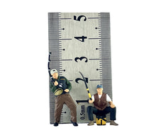 Load image into Gallery viewer, 1:64 Painted Figure Mini Model Miniature Resin Diorama Go Fishing Fisherman Toy