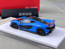 Load image into Gallery viewer, DMH 1:64 Gulf Blue P1 Super Racing Sports Model Diecast Resin Car New Collection