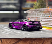 Load image into Gallery viewer, Minigt 1:64 Purple 720s LBWK Sports Model Diecast Metal Car New Collection