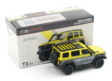 Load image into Gallery viewer, XCARTOYS 1:64 Yellow Tank 300 Iron Cavalry SUV Model Toy Diecast Metal Car BN