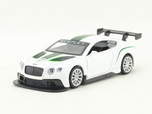 Load image into Gallery viewer, CCA 1:43 White Continental GT3 Racing Sports Model Toy Diecast Metal Car BN