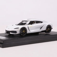 Load image into Gallery viewer, HKM 1:64 White Gemera Super Racing Sports Model Diecast Metal Car