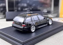 Load image into Gallery viewer, Mortal 1:64 Black M3 E36 Touring Wagon VIP Sports Model Diecast Metal Car New Collection