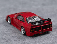 Load image into Gallery viewer, SH 1:64 Red F40 LM Racing Sports Model Diecast Metal Car New Collection