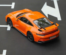 Load image into Gallery viewer, Bburago 1:24 2022 Orange 911 GT3 Racing Sports Model Toy Diecast Metal Car BN