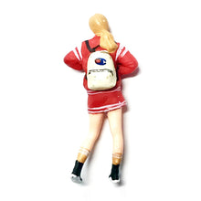 Load image into Gallery viewer, 1:64 Painted Figure Mini Model Miniature Resin Diorama Sporty Style Trendy Girl