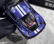 Load image into Gallery viewer, TOC 1:64 Blue 488 Pista Coupe Sports Model Diecast Metal Car New Collection