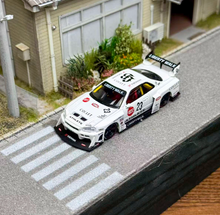 Load image into Gallery viewer, Minigt 1:64 White JDM LB ER34 GTR #23 Sports Model Diecast Metal Car New Collection