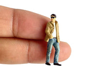 Load image into Gallery viewer, 1:64 Painted Figure Model Miniature Resin Diorama Sand Trendy Couple Lady Man New