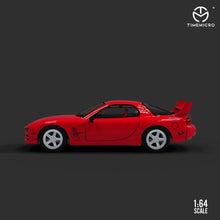 Load image into Gallery viewer, TM 1:64 JDM RX7 FD Racing Sports Model Classic Diecast Metal Car Box