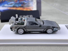 Load image into Gallery viewer, MJ 1:64 Silver DMC-12 Movie Sports Model Diecast Metal Car New Collection
