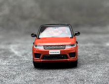 Load image into Gallery viewer, WHELART 1:64 2018 Orange Range Rover Sports SUV Model Diecast Metal Car New Collection