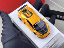 Load image into Gallery viewer, 1:64 Flame Yellow Huracan GT LP610 LBWK Racing Sport Model Diecast Resin Car