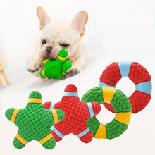 Load image into Gallery viewer, Dog Squeaky Toys Chew Puppy Rubber Fluffy Toy Durable Play Fetch Pet Non-Tonxic