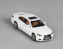 Load image into Gallery viewer, JKM 1:64 White LS600hL Luxury Sedan Sports Model Diecast Metal Car New Collection