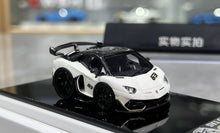 Load image into Gallery viewer, 1:64 EraQ White SVJ 63 Q Cute Mini Sports Model Diecast Resin Car New Collection
