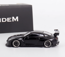 Load image into Gallery viewer, 1:64 Flame Black JDM GTR R35 Pandem Sports Model Diecast Metal Car New Collection