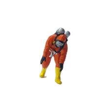Load image into Gallery viewer, 1:64 Painted Figure Mini Model Miniature Resin Diorama Special Forces Army SWAT