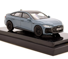Load image into Gallery viewer, Stock 1:64 Blue A5L Sedan Sports Model Diecast Metal Car New Collection