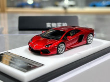 Load image into Gallery viewer, VMB 1:64 Red Aventador LP700-4 Sports Model Diecast Resin Car New Collection