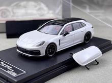 Load image into Gallery viewer, RM 1:64 White Panamera Touring Wagon Sports Model Diecast Metal Car New Collection