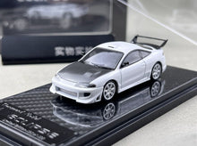 Load image into Gallery viewer, Transcend 1:64 White Carbon 1995 Eclipse GS Sports Model Diecast Metal Car New Collection