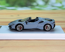 Load image into Gallery viewer, SOLO 1:64 Gray SF90 Convertible Super Racing Sport Model Diecast Metal Car New