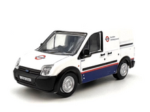 Load image into Gallery viewer, 1:76 White Mini Van London Underground Truck Model Diecast Metal Car New Collection