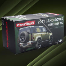 Load image into Gallery viewer, Enchery 1:64 Green 2021 Defender 100 SUV Sports Model Diecast Metal Car New Collection