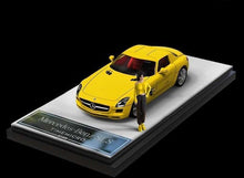 Load image into Gallery viewer, TM 1:64 SLS Coupe Figure Racing Sports Model Diecast Metal Car New