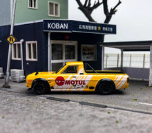 Load image into Gallery viewer, Inno 1:64 Yellow Sunny HAKOTORA Pickup Truck Sport Model Diecast Metal CarNew