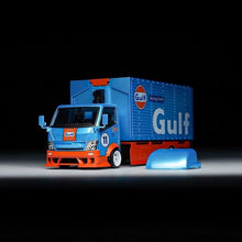 Load image into Gallery viewer, MT 1:64 Gulf H300 Tow Truck Custom Racing Fuets Model Diecast Metal Car New