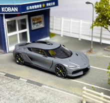Load image into Gallery viewer, HKM 1:64 Gray Gemera Super Racing Sports Model Diecast Metal Car