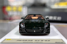 Load image into Gallery viewer, DMH 1:64 Dark Green 599 GTO Racing Sports Model Diecast Resin Car New Collection
