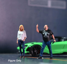 Load image into Gallery viewer, 1:64 Painted Figure Miniature Mini Resin Model Diorama Rock Man and Woman Set