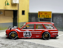 Load image into Gallery viewer, MINIGT 1:64 Datsun KAIDO Wagon 510 Racing Sports Model Diecast Metal Car