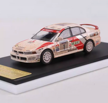 Load image into Gallery viewer, MK 1:64 HEC Rally Dirty Galant VR-4 Sedan Sports Model Diecast Metal Car New Collection