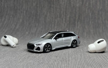 Load image into Gallery viewer, Masdi 1:64 Silver RS6 Avant Wagon Sports Model Diecast Metal Car New Collection