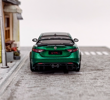 Load image into Gallery viewer, BBR 1:64 Green Romeo Giulia GTAm Spoiler Sports Diecast Model Metal Car New