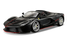 Load image into Gallery viewer, Bburago 1:24 Black Laferrari Aperta Racing Sports Model Toy Diecast Metal Car