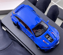 Load image into Gallery viewer, DCM 1:64 Blue RS6 2NCS Wagon Widebody Kit Sports Model Diecast Metal Car New Collection