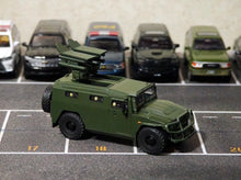 Load image into Gallery viewer, Masdi 1:64 Military Green GAZ SPM-2 Tiger Armored Model Diecast Metal Car BN