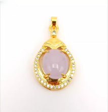 Load image into Gallery viewer, Nature Jade Water Drop Pendant Necklace Gift Jewelry charm Blessing Lucky New g