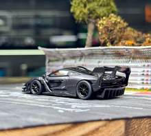 Load image into Gallery viewer, CM 1:64 Gray Senna GTR Racing Sports Model Diecast Metal Car New Collection